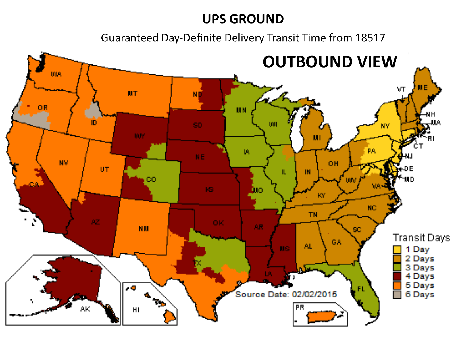 Ground map